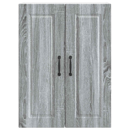 Wall Cabinet PORTO Grey Sonoma 60 x 31 x 80 cm Engineered Wood