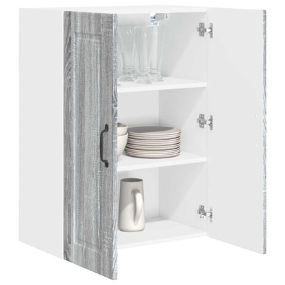 Wall Cabinet PORTO Grey Sonoma 60 x 31 x 80 cm Engineered Wood