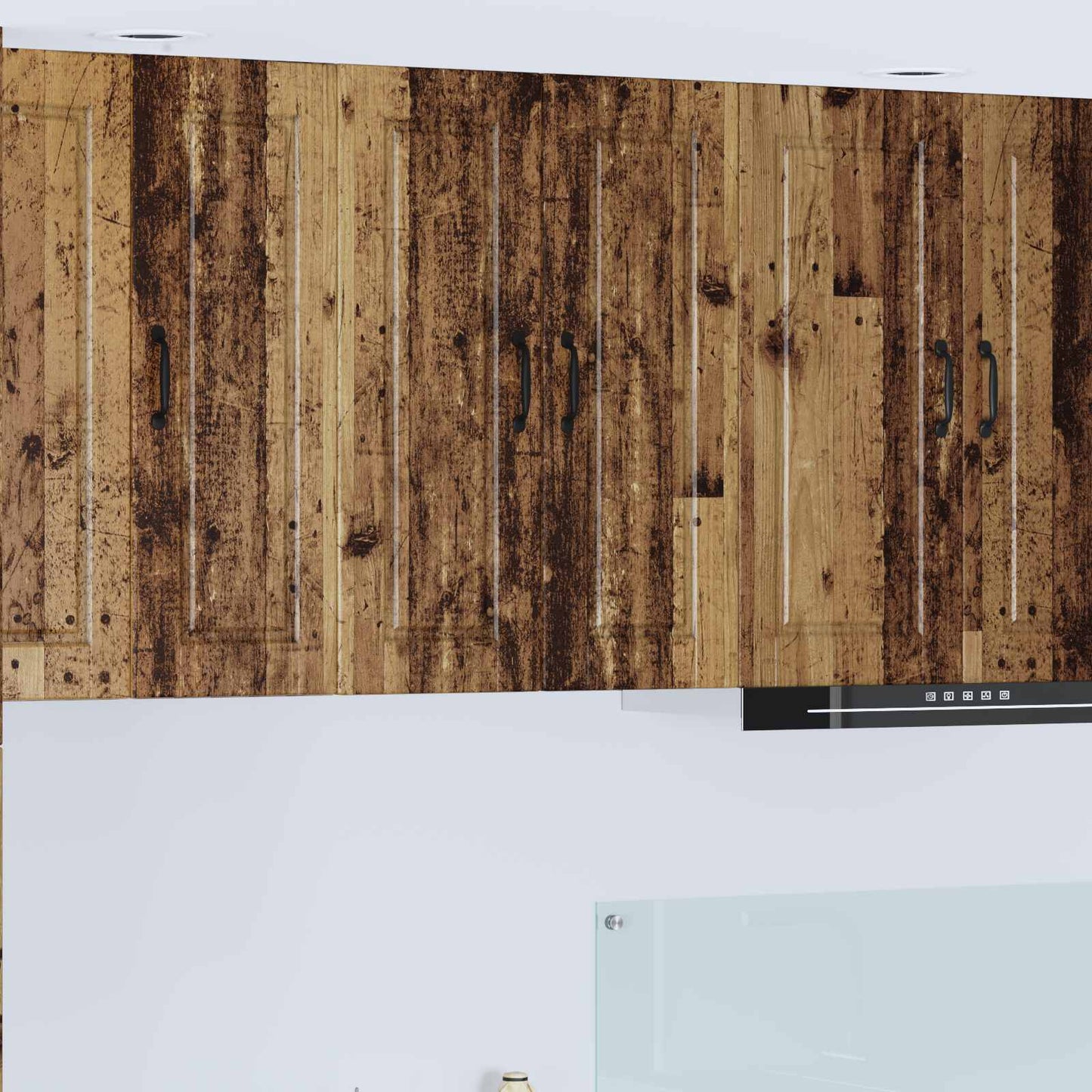 Wall Cabinet PORTO Old Wood 60 x 31 x 80 cm Engineered Wood