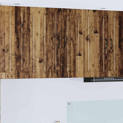 Wall Cabinet PORTO Old Wood 60 x 31 x 80 cm Engineered Wood