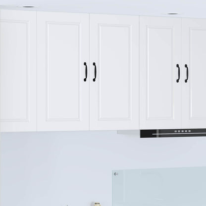 Wall Cabinet PORTO White 80 x 31 x 80 cm Engineered Wood