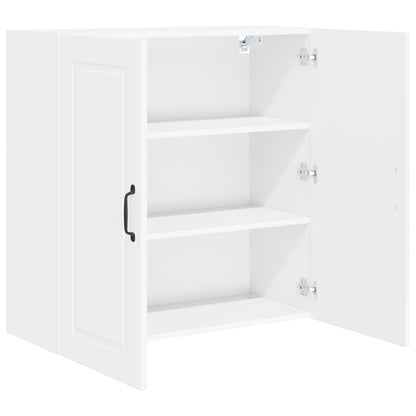 Wall Cabinet PORTO White 80 x 31 x 80 cm Engineered Wood