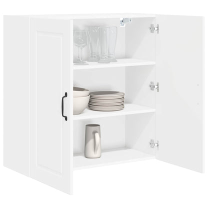 Wall Cabinet PORTO White 80 x 31 x 80 cm Engineered Wood