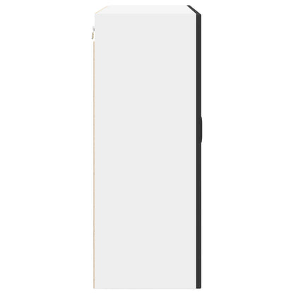Wall Cabinet PORTO Black 80 x 31 x 80 cm Engineered Wood