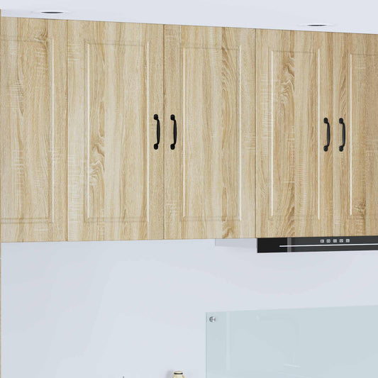Wall Cabinet PORTO Sonoma Oak 80 x 31 x 80 cm Engineered Wood