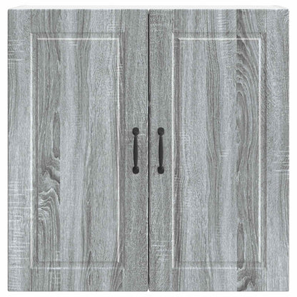 Wall Cabinet PORTO Grey Sonoma 80 x 31 x 80 cm Engineered Wood