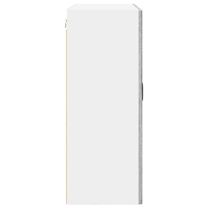 Wall Cabinet PORTO Grey Sonoma 80 x 31 x 80 cm Engineered Wood