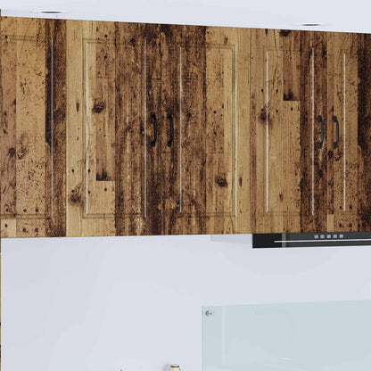 Wall Cabinet PORTO Old Wood 80 x 31 x 80 cm Engineered Wood