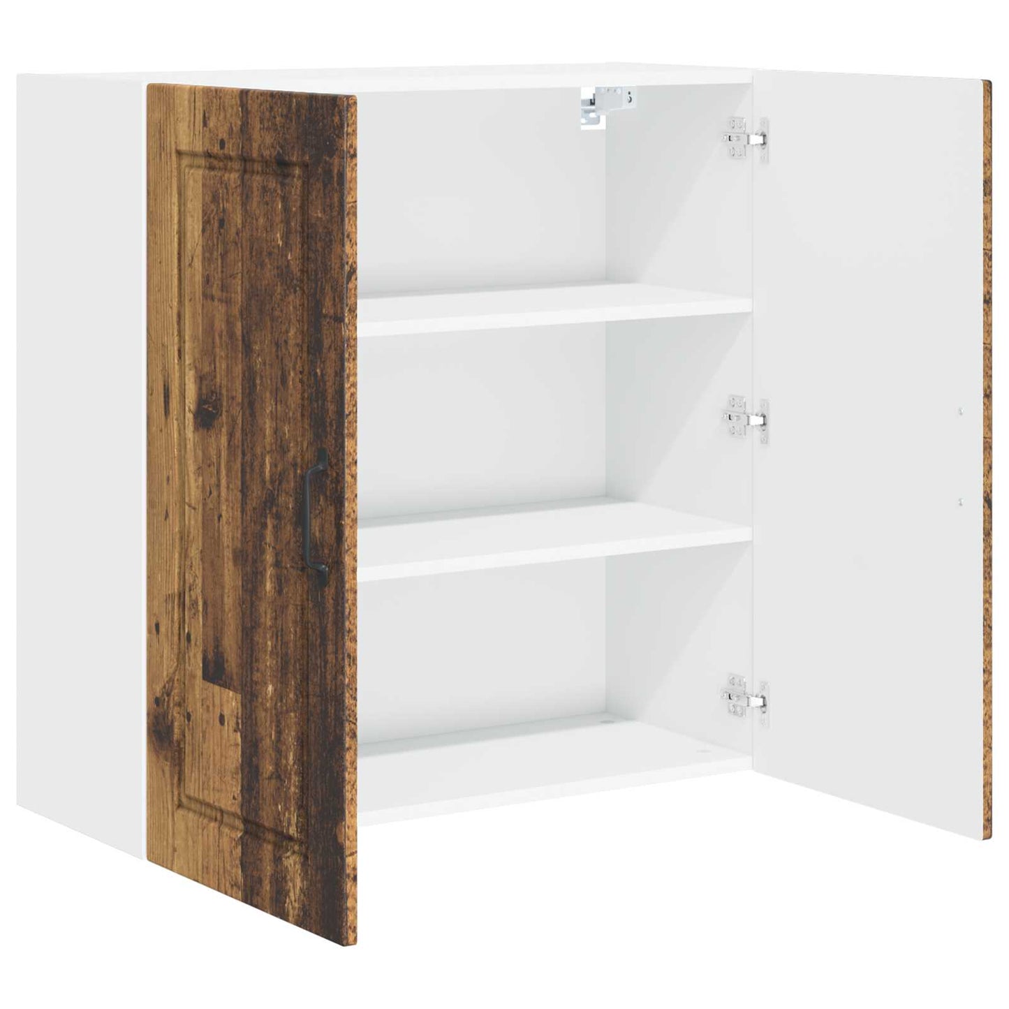 Wall Cabinet PORTO Old Wood 80 x 31 x 80 cm Engineered Wood