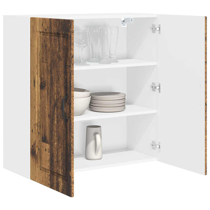 Wall Cabinet PORTO Old Wood 80 x 31 x 80 cm Engineered Wood