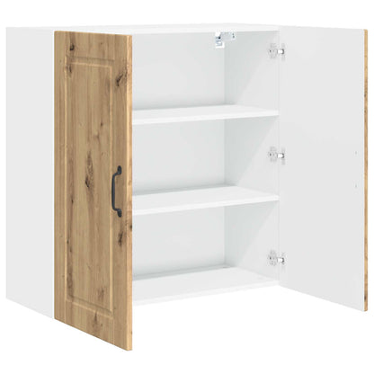 Wall Cabinet PORTO Artisan Oak 80 x 31 x 80 cm Engineered Wood