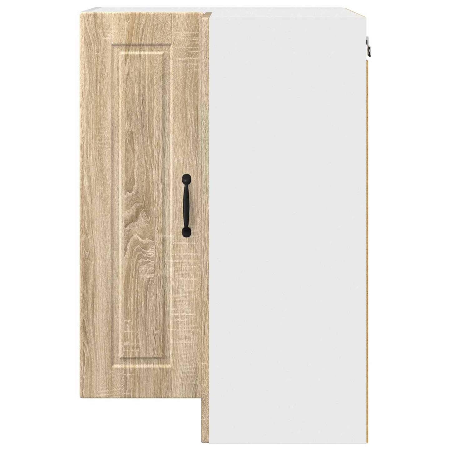 Wall Corner Cabinet PORTO Sonoma Oak 57 x 57 x 80 cm
