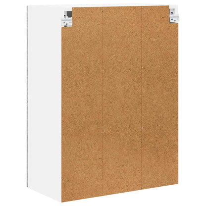 Wall Glass Cabinet PORTO Grey Sonoma 60 x 31 x 80 cm