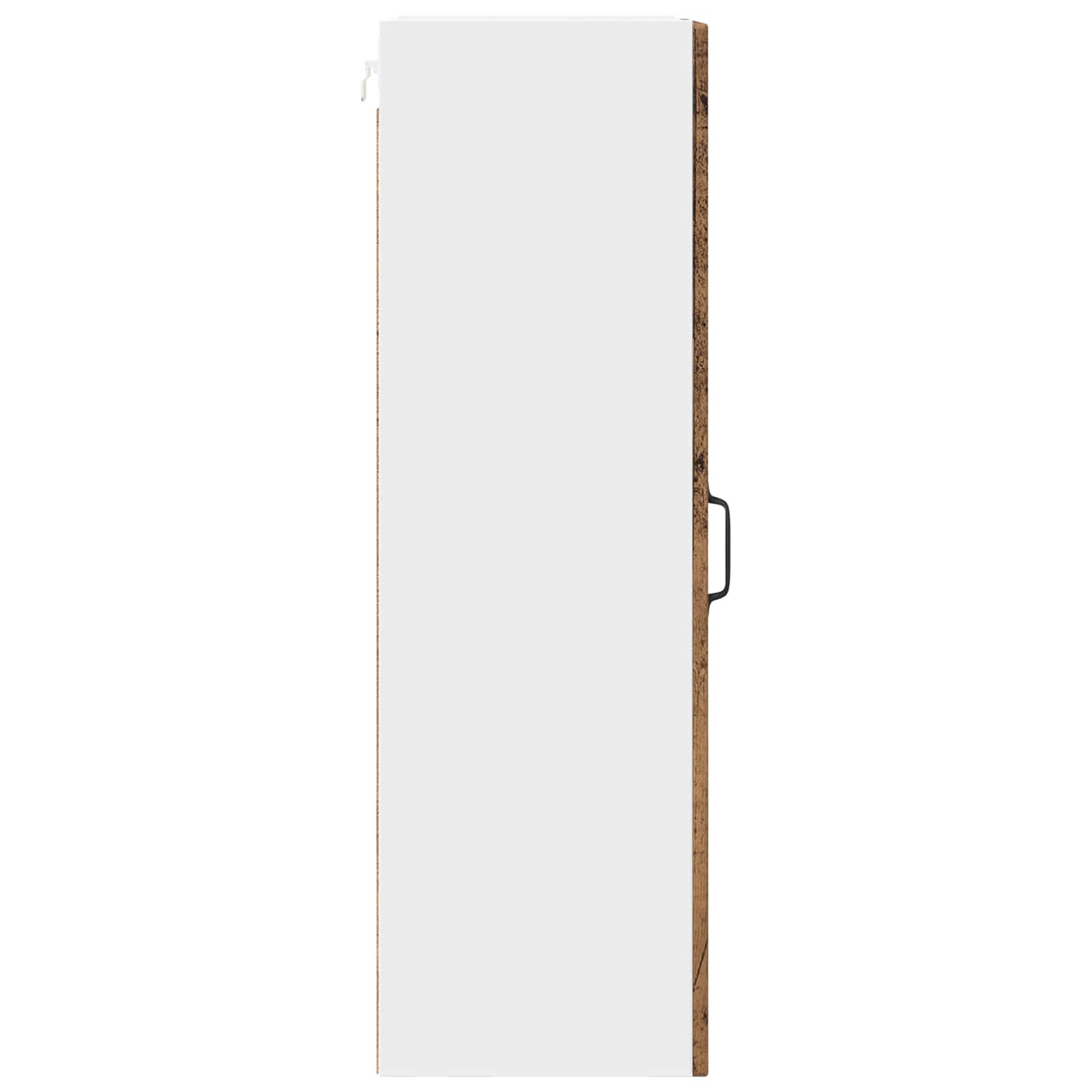 Wall Glass Cabinet PORTO Old Wood 40 x 31 x 100 cm