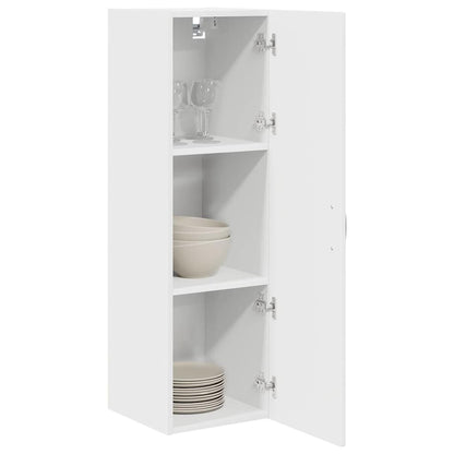 Wall Cabinet PORTO White 30 x 31 x 100 cm Engineered Wood