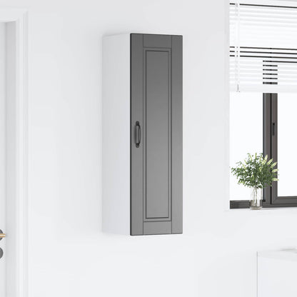 Wall Cabinet PORTO Black 30 x 31 x 100 cm Engineered Wood