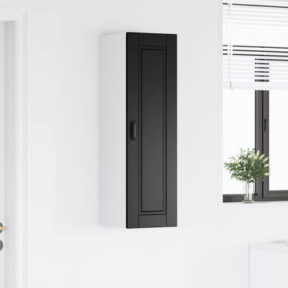 Wall Cabinet PORTO Black 30 x 31 x 100 cm Engineered Wood