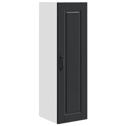 Wall Cabinet PORTO Black 30 x 31 x 100 cm Engineered Wood