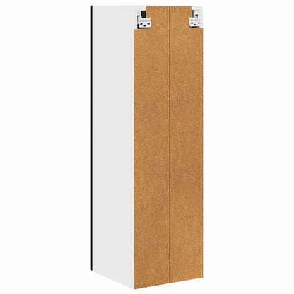 Wall Cabinet PORTO Black 30 x 31 x 100 cm Engineered Wood