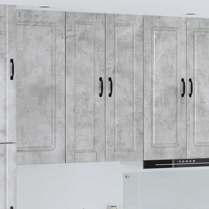 Wall Cabinet PORTO Concrete Grey 30 x 31 x 100 cm