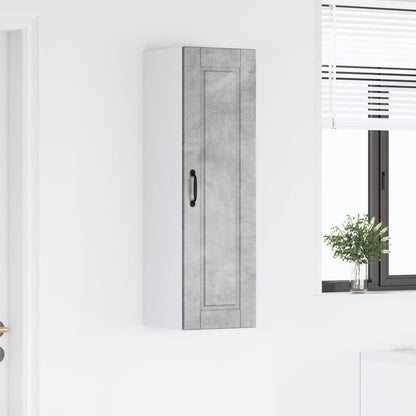 Wall Cabinet PORTO Concrete Grey 30 x 31 x 100 cm