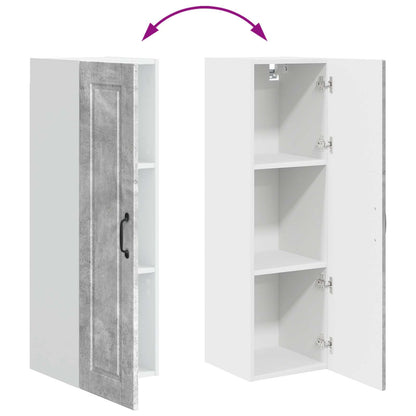 Wall Cabinet PORTO Concrete Grey 30 x 31 x 100 cm