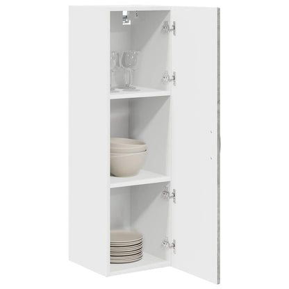 Wall Cabinet PORTO Concrete Grey 30 x 31 x 100 cm