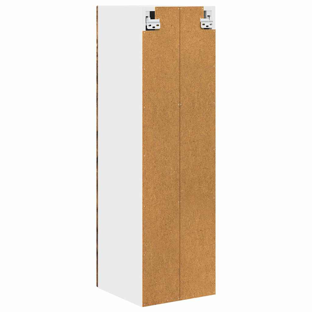 Wall Cabinet PORTO Smoked Oak 30 x 31 x 100 cm Engineered Wood