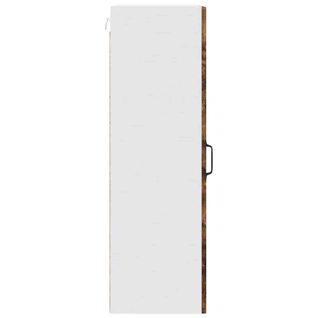 Wall Cabinet PORTO Smoked Oak 30 x 31 x 100 cm Engineered Wood