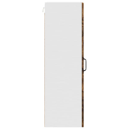 Wall Cabinet PORTO Smoked Oak 30 x 31 x 100 cm Engineered Wood