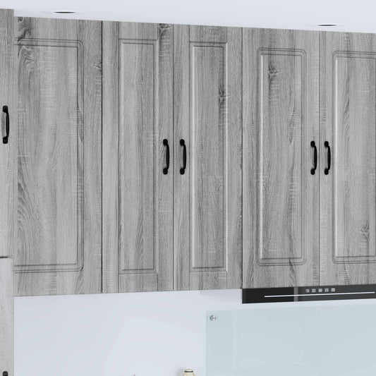 Wall Cabinet PORTO Grey Sonoma 30 x 31 x 100 cm Engineered Wood