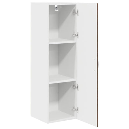 Wall Cabinet PORTO Brown Oak 30 x 31 x 100 cm Engineered Wood