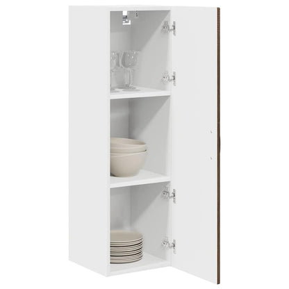 Wall Cabinet PORTO Brown Oak 30 x 31 x 100 cm Engineered Wood