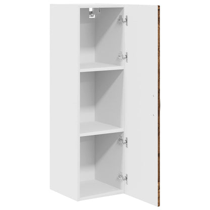 Wall Cabinet PORTO Old Wood 30 x 31 x 100 cm Engineered Wood