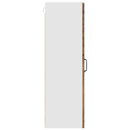 Wall Cabinet PORTO Old Wood 30 x 31 x 100 cm Engineered Wood