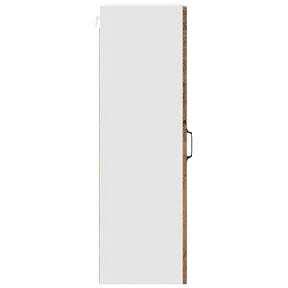 Wall Cabinet PORTO Old Wood 30 x 31 x 100 cm Engineered Wood
