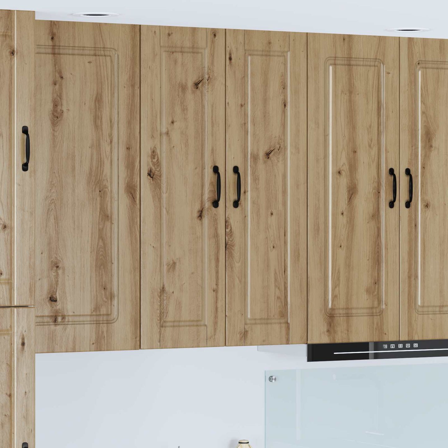 Wall Cabinet PORTO Artisan Oak 30 x 31 x 100 cm Engineered Wood