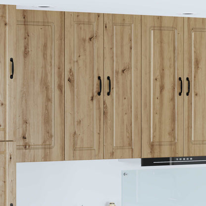 Wall Cabinet PORTO Artisan Oak 30 x 31 x 100 cm Engineered Wood