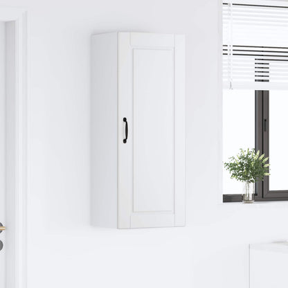 Wall Cabinet PORTO White 40 x 31 x 100 cm Engineered Wood