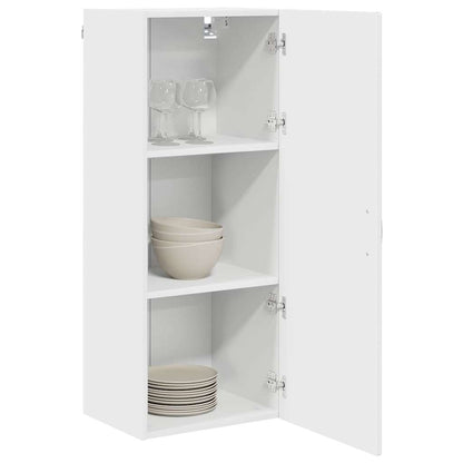 Wall Cabinet PORTO White 40 x 31 x 100 cm Engineered Wood
