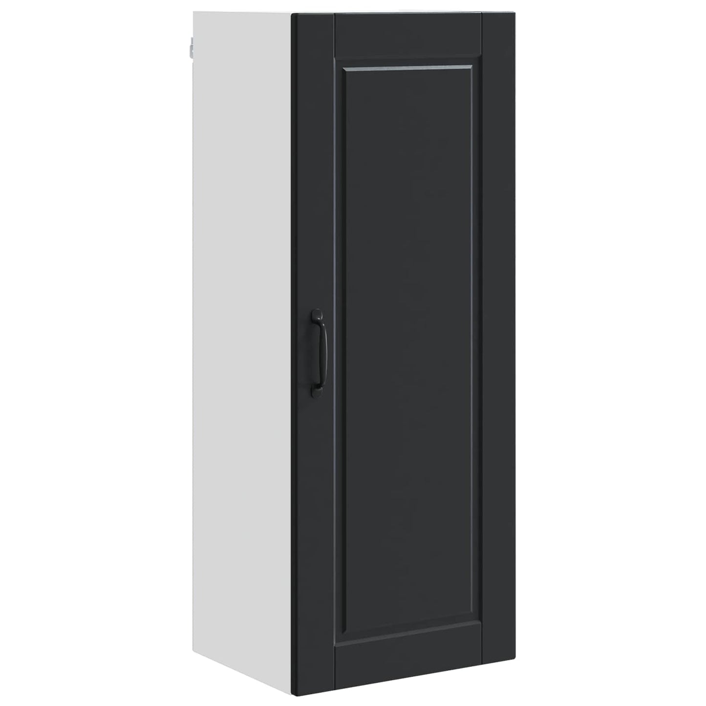Wall Cabinet PORTO Black 40 x 31 x 100 cm Engineered Wood