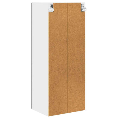 Wall Cabinet PORTO Black 40 x 31 x 100 cm Engineered Wood