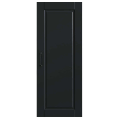 Wall Cabinet PORTO Black 40 x 31 x 100 cm Engineered Wood