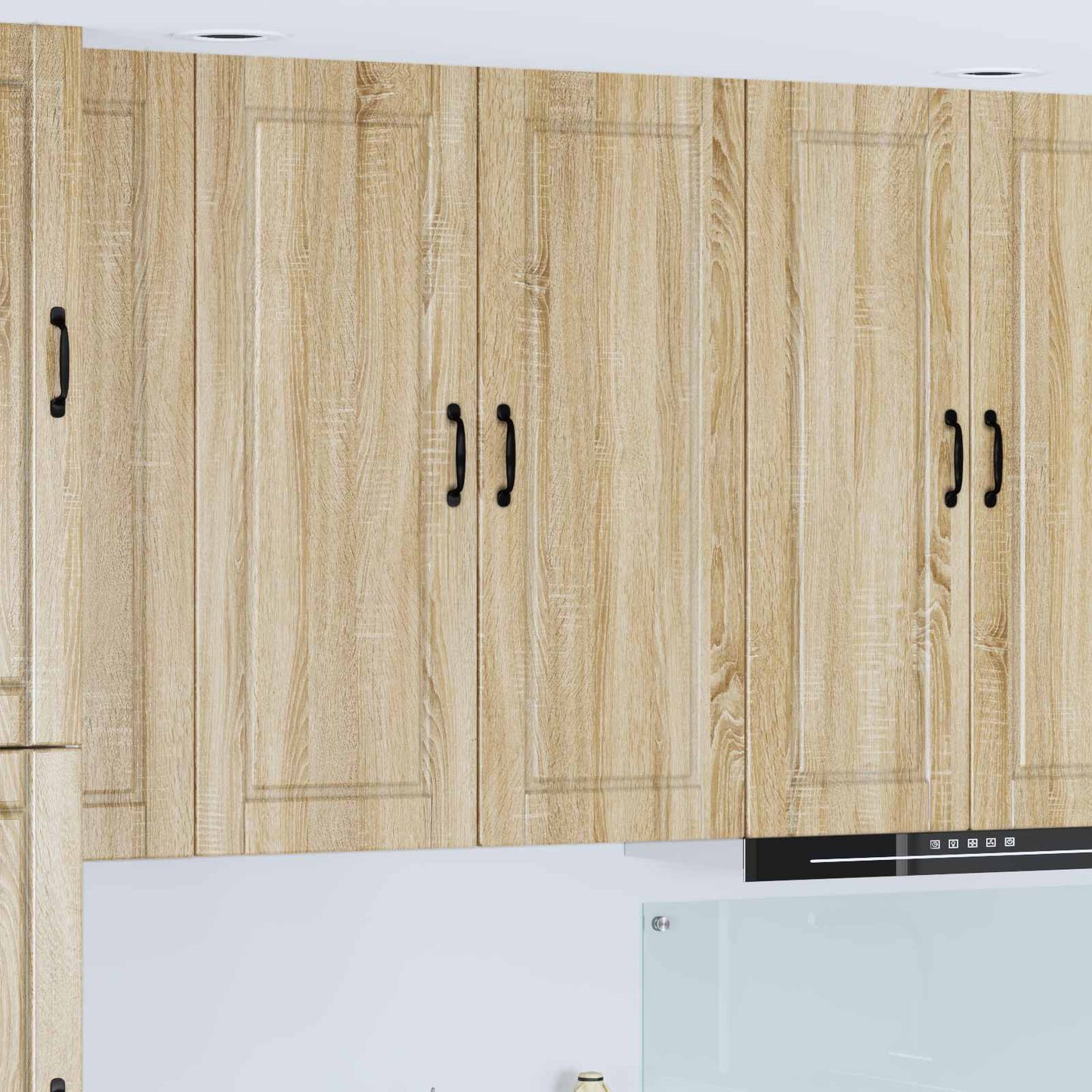 Wall Cabinet PORTO Sonoma Oak 40 x 31 x 100 cm Engineered Wood