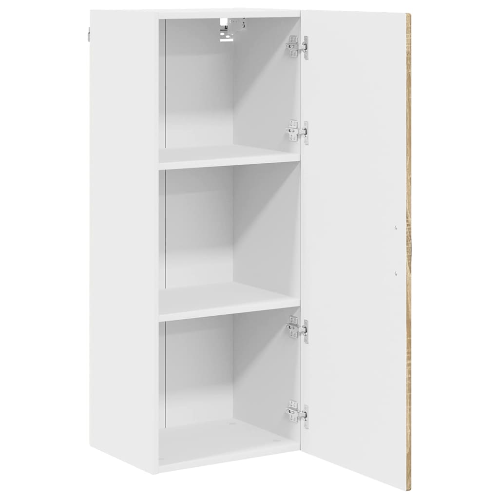 Wall Cabinet PORTO Sonoma Oak 40 x 31 x 100 cm Engineered Wood