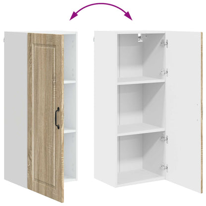 Wall Cabinet PORTO Sonoma Oak 40 x 31 x 100 cm Engineered Wood