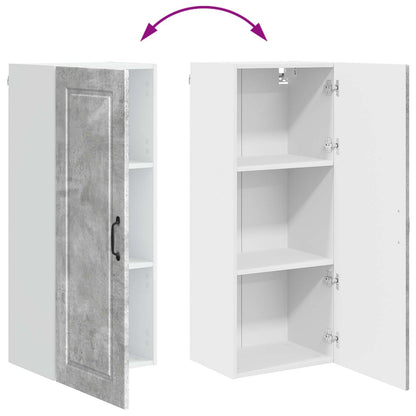 Wall Cabinet PORTO Concrete Grey 40 x 31 x 100 cm