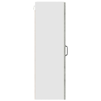 Wall Cabinet PORTO Concrete Grey 40 x 31 x 100 cm