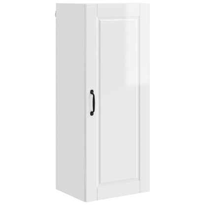 Wall Cabinet PORTO High Gloss White 40 x 31 x 100 cm