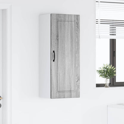 Wall Cabinet PORTO Grey Sonoma 40 x 31 x 100 cm Engineered Wood